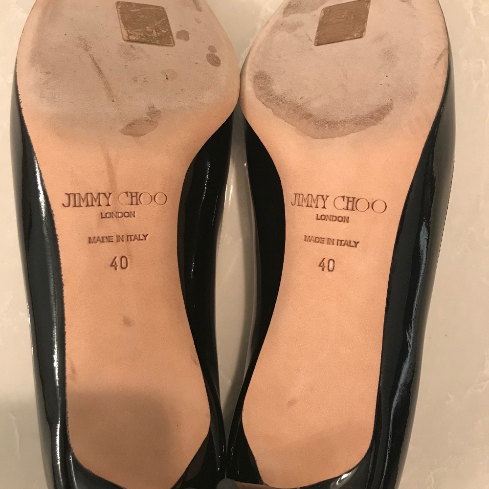 Jimmy Choo "Esme 50" Patent Pumps (size 40) - Picture 3 of 8